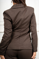 Giacca Savoy Marrone