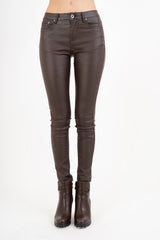Pantalone SecondSkin Mocha effetto ecopelle
