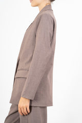 Blazer Over Double Taupe