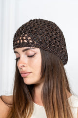 Papalina Saint-Tropez crochet con paillettes