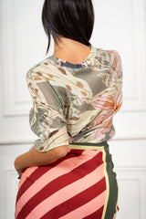 modella indossando Completo Savana colore