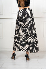 Gonna Lunga Pareo Jungle Monochrome