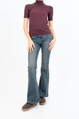 Maglia KnitChic con Mezzo Collo e Bottoncini