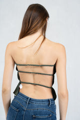 Top Bali Breeze a fascia con schiena scoperta