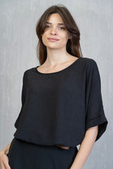 Maglia fiocco schiena chic