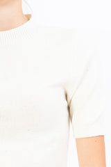 T-shirt Chic paillettes in viscosa elasticizzata