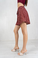 Shorts Flower Muse con fusciacca