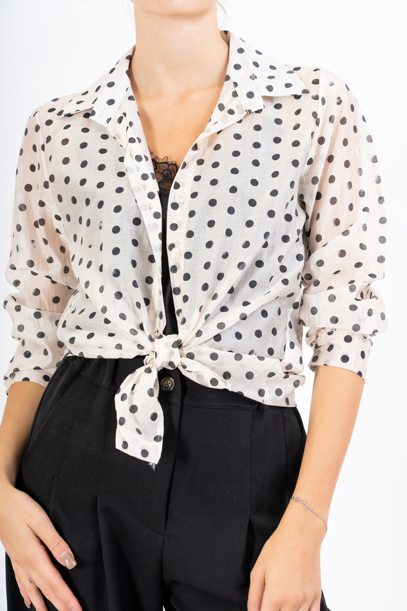 Camicia DotWhisper in Tencel
