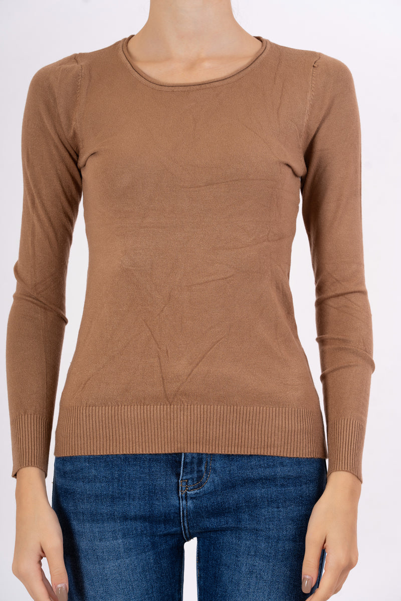 Maglia Dream Basic Girocollo in Viscosa