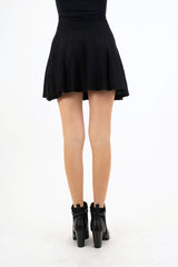 Minigonna Soft Pleat in viscosa elasticizzata