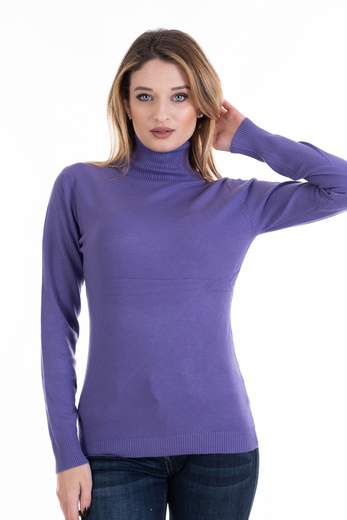 Maglia basic dolcevita