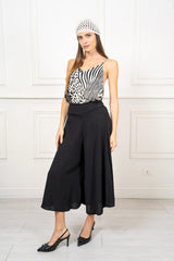 Top Spalline Fantasia Safari Chic in Viscosa