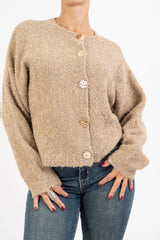 Cardigan SoftCloud in filato bouclé