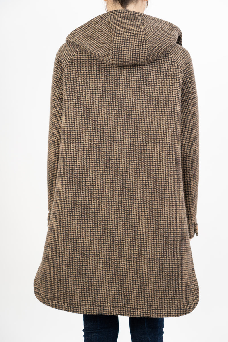 Giacca WoolMix con cappuccio