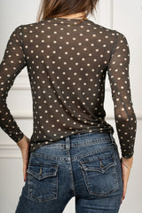modella indossando Maglia Aveline colore