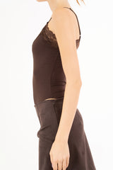 Body Lace Touch con bretelle sottili