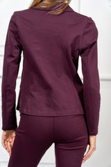 Blazer Margot Prugna