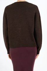 Cardigan SoftMood in misto lana con bottoni