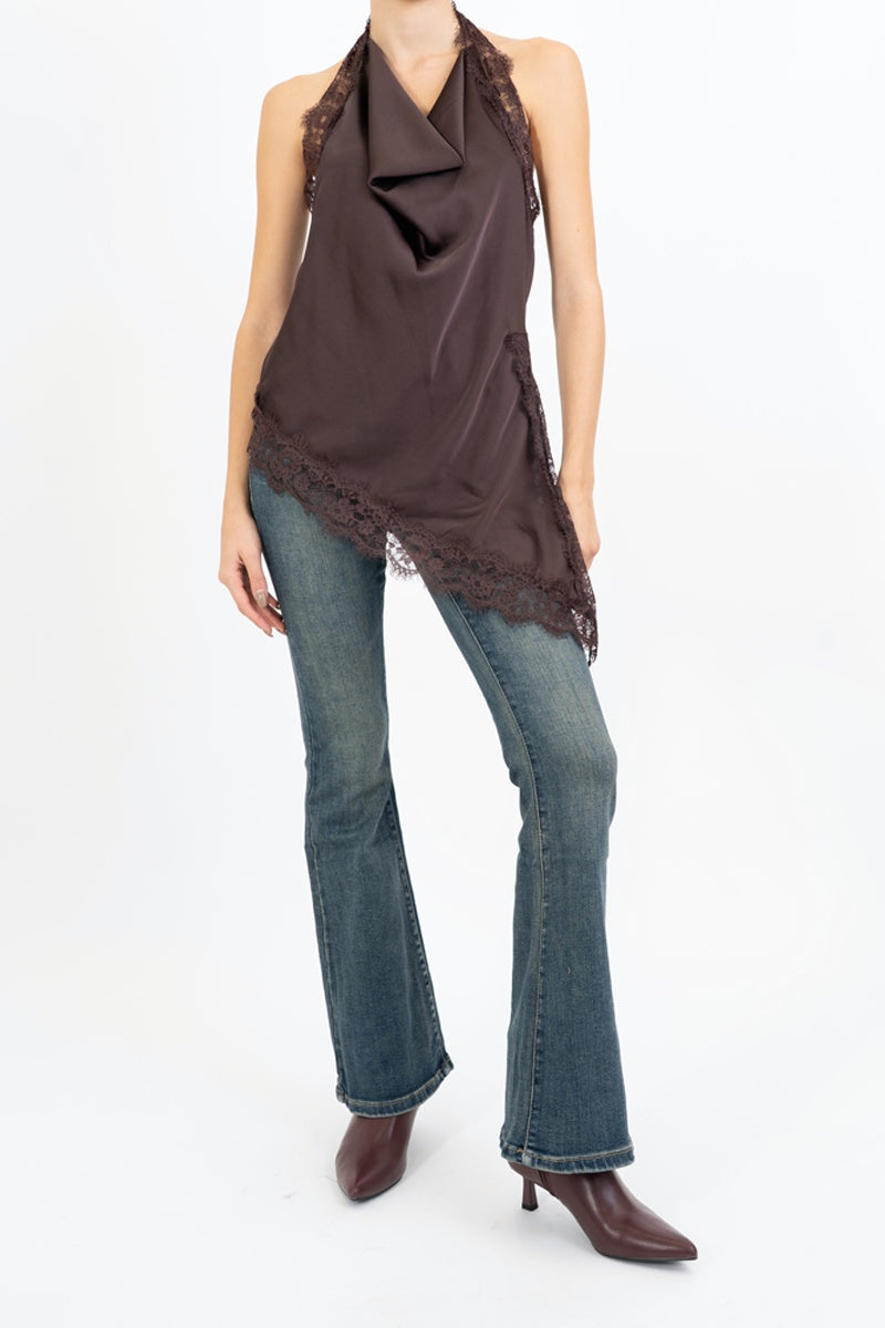 Top Satin LaceBack