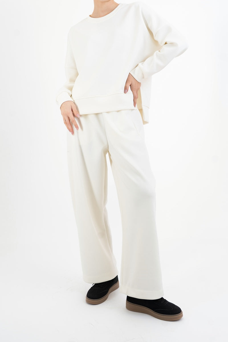 Pantalone Soft Fit con elastico in vita