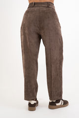 Pantalone Velvet Line con fusciacca