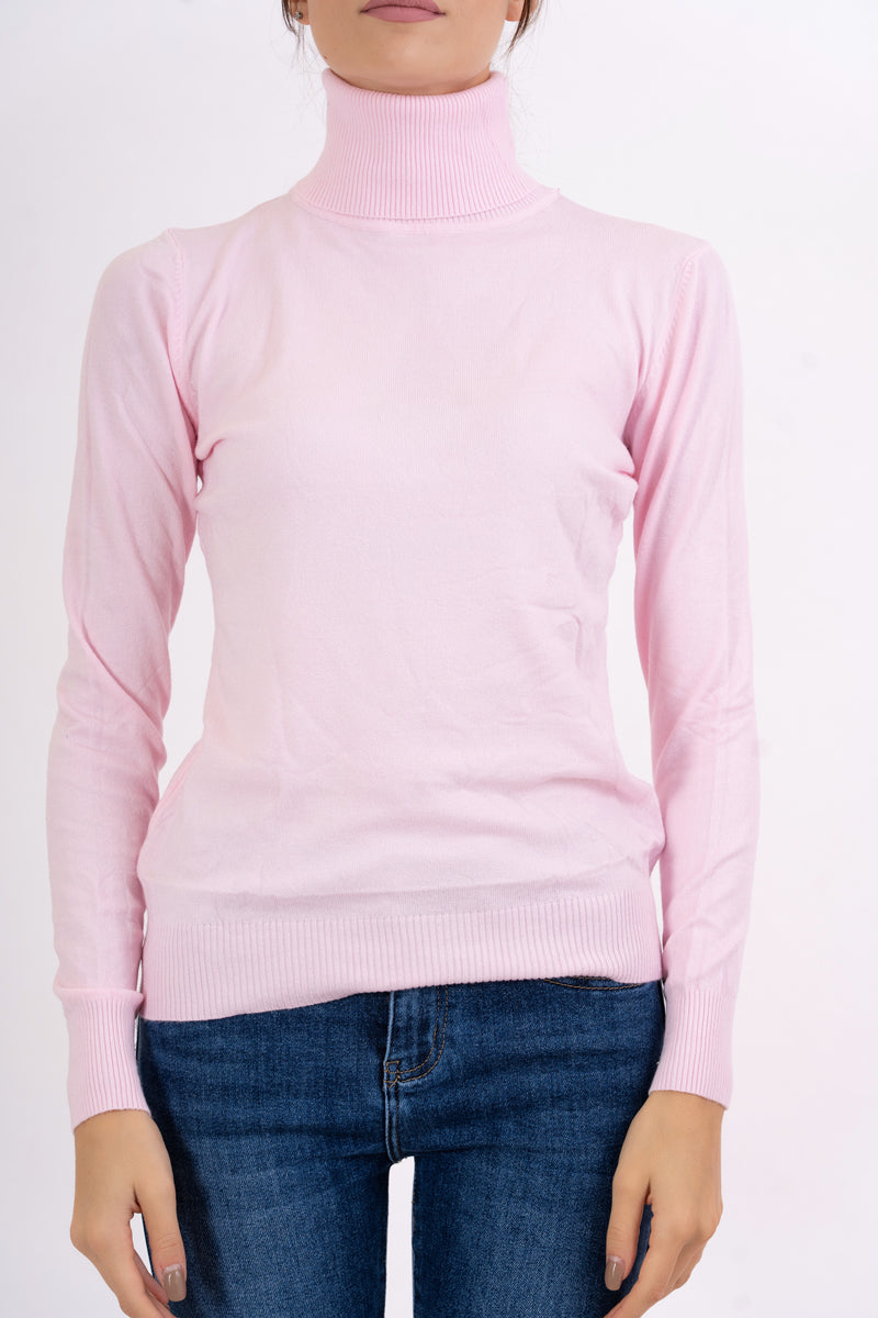 Maglia Dream Basic Dolcevita in Viscosa