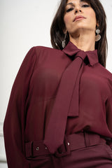Camicia Sloane con cravatta