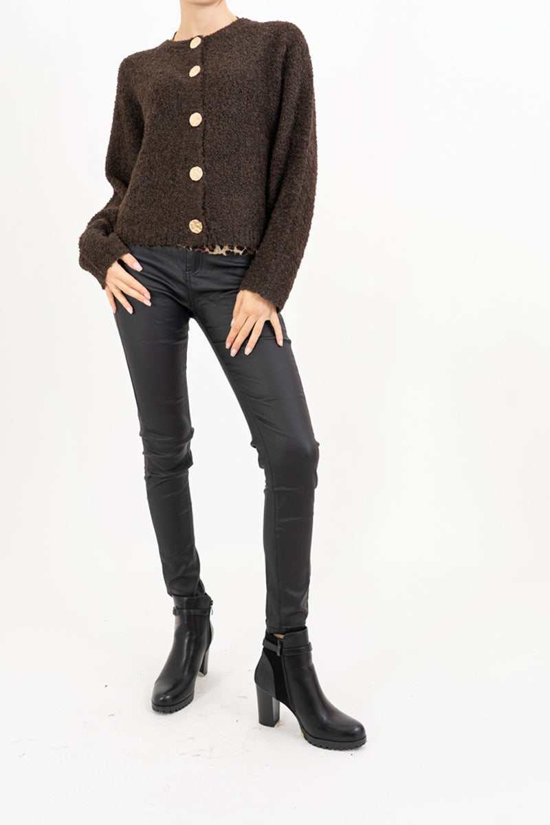 Cardigan SoftCloud in filato bouclé