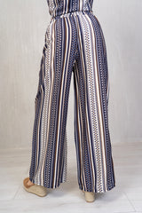 Pantalone Fantasia rigata Viscosa