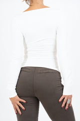 Maglia Scollatura Lace Touch