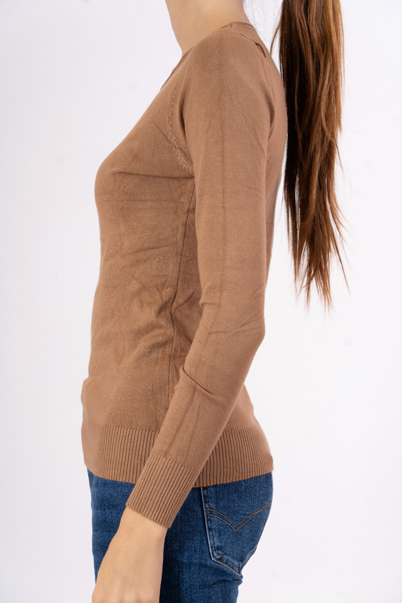 Maglia Dream Basic Girocollo in Viscosa