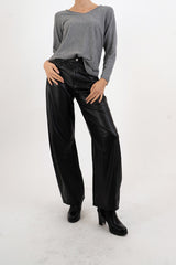 Maglia SoftVibe in misto viscosa scollo a V