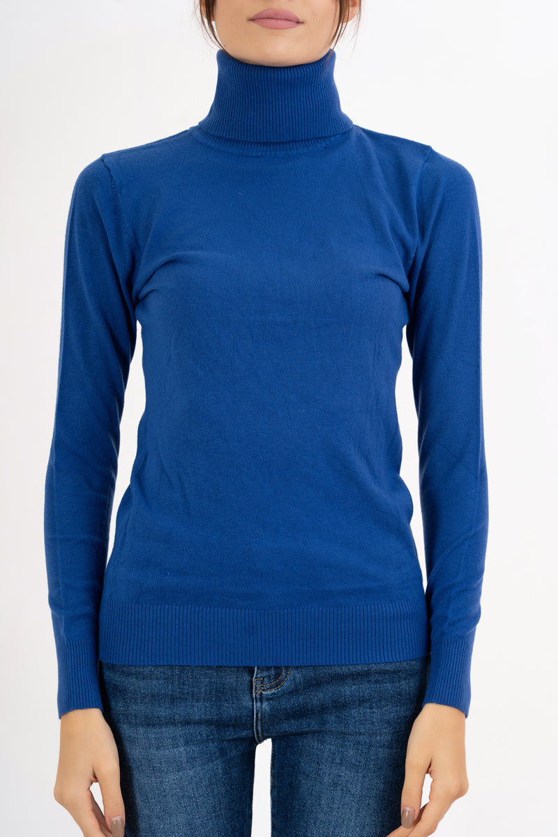Maglia Dream Basic Dolcevita in Viscosa