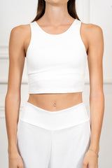 Top Crop Doppiato Basic