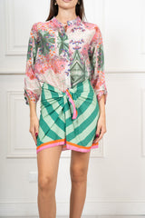 Completo Giada con camicia e gonna pareo