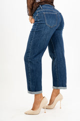 Jeans relaxed fit denim medio