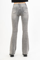Jeans FlareCut Grigio