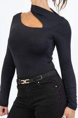 Body Cut-Out Glam – doppio scollo asimmetrico