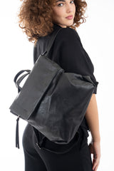 Zaino donna convertibile con manico e spallacci regolabili