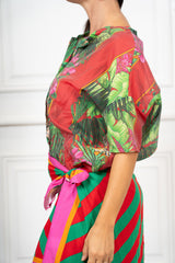 modella indossando Completo Bengala colore