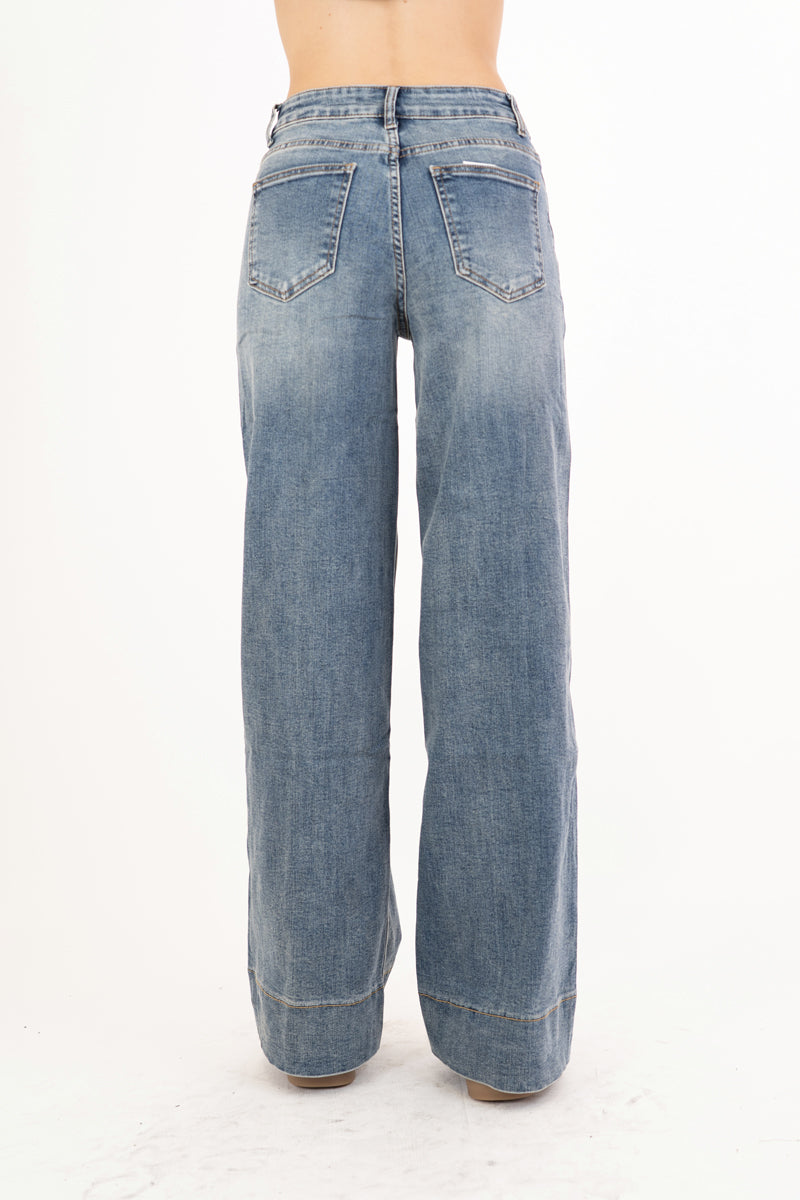 Jeans Mega Baggy a vita regolare