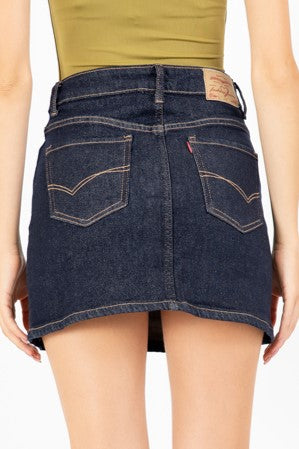 Minigonna Denim Zero Wash Stretch.