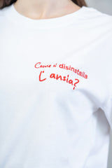 T-shirt “Come si disinstalla l’ansia?”