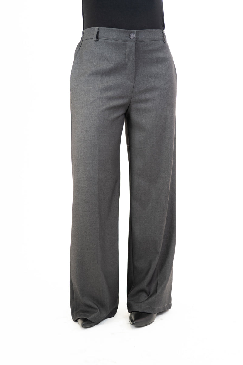 Pantalone CityPalazzo in poliviscosa elasticizzata