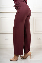 Pantalone Sloane Borgogna