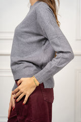 modella indossando Maglia Aster Lurex colore