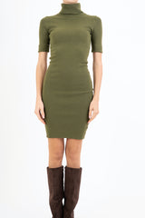 Abito SoftDream dolcevita in viscosa elasticizzata