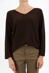 Maglia SoftVibe in misto viscosa scollo a V