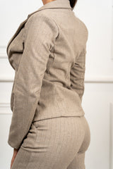 Giacca Ashford avvitata Beige