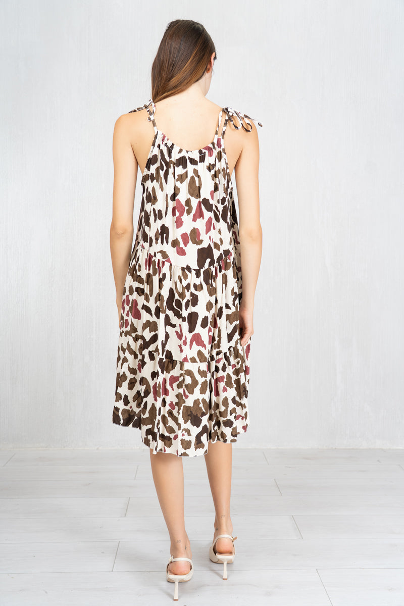 Abito Vintage Bloom con spalline regolabili